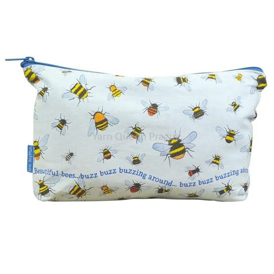 BEES ZIPPED POUCH.jpg
