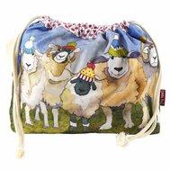 HAPPY SHEEP DRAWSTRING BAG