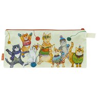 KITTENS IN MITTENS LONG PROJECT BAG