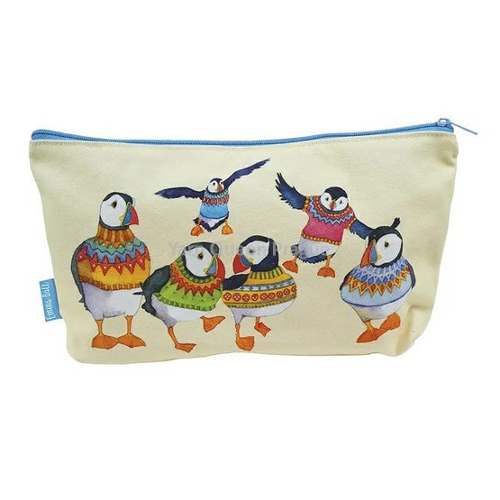 WOOLLY PUFFINS ZIPPED POUCH.jpg