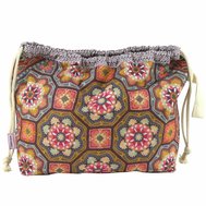 PERSIAN TILES DRAWSTRING BAG – JANIE CROW