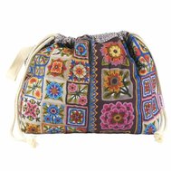 SPIRIT OF FLORA DRAWSTRING BAG – JANIE CROW