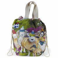 HAPPY SHEEP- LARGE BUCKET BAG