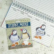 emma-ball-woolly-puffins-sticky-notes