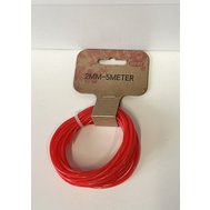 Opry Stitch wire cords 2mm/5m - odkládací lanka  červená