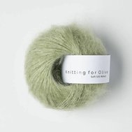 Knitting for Olive Soft Silk Mohair Dusty Artichoke
