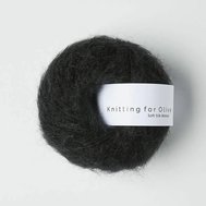 Knitting for Olive Soft Silk Mohair Licorice