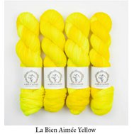 La Bien Aimeé MERINO SUPER SOCK La Bien Aimée Yellow