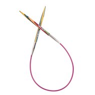 KNITPRO SYMFONIE dřevěné pevné kruhové jehlice 25 cm (3.25 mm)