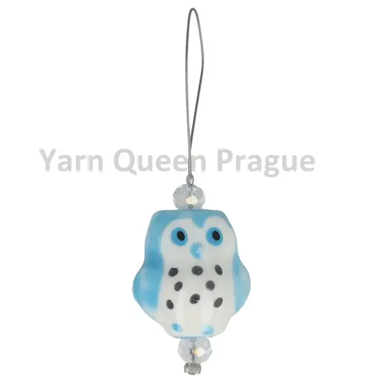 knitpro-zooni-stitch-markers-blue-owl