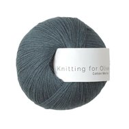Knitting for Olive Cotton Merino Dusty Blue Whale Knitting for Olive Cotton Merino Dusty Blue Whale