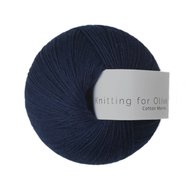 Knitting for Olive Cotton Merino Navy Blue