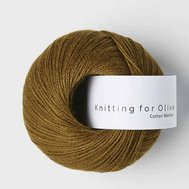 Knitting for Olive Cotton Merino Ocher Brown