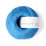 Knitting for Olive Pure Silk Poppy Blue