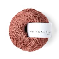 Knitting for Olive Pure Silk Plum Rose