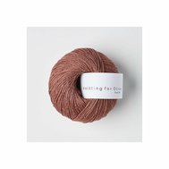 Knitting for Olive Pure silk Plum Rose
