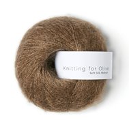 Knitting for Olive Soft Silk Mohair Bark