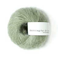 Knitting for Olive Soft Silk Mohair Dusty Artichoke