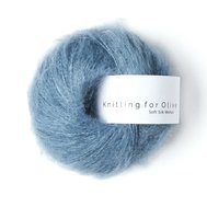 Knitting for Olive Soft Silk Mohair Dusty Dove Blue