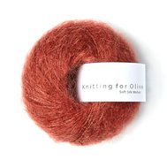 Knitting for Olive Soft Silk Mohair Forest Berry