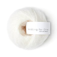 Knitting for Olive Soft Silk Mohair Snowflake