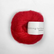 Knitting for Olive Soft Silk Mohair Red Currant