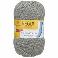 Regia 4-ply KNIT WITH COLOURS 00033 Flanell meliert