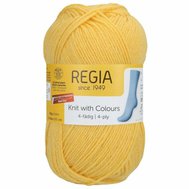 Regia 4-ply KNIT WITH COLOURS 02041 Gelb