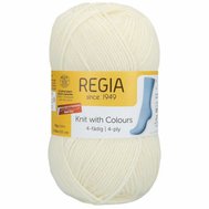 Regia 4-ply KNIT WITH COLOURS 01992 Natur