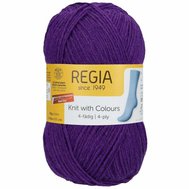 Regia 4-ply KNIT WITH COLOURS 01050 Violet