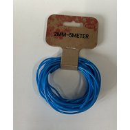Opry Stitch wire cords 2mm/5m - odkládací lanka modrá