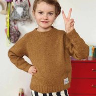 No Frills Sweater Junior - tištěný návod - prodej pouze v sadě s přízí