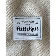 "Get Your Knit On" nášivka PetiteKnit