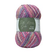 Flotte Socke 4f. Salina 1852 flieder-bunt Flotte Socke 4f. Salina 1852 flieder-bunt