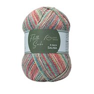 Flotte Socke 4f. Salina 1853 rot-bunt Flotte Socke 4f. Salina 1853 rot-bunt