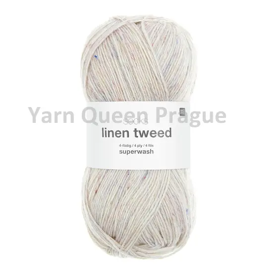 rico-socks-linen-tweed-001-creme