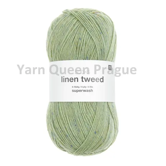 rico-socks-linen-tweed-006-oliv