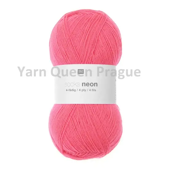 rico-design-socks-neon-003-rot