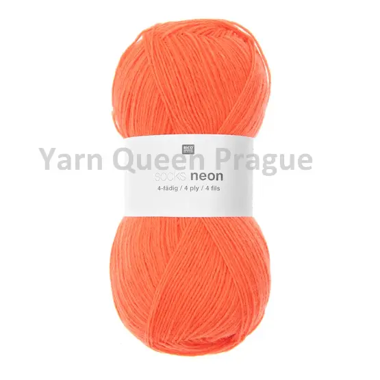 rico-design-socks-neon-004-orange