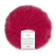 BALLERINA CHUNKY MOHAIR 4255 Rumba Red BALLERINA CHUNKY MOHAIR 4255 Rumba Red