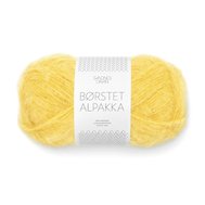 BØRSTET ALPAKKA 2016 Solgul BØRSTET ALPAKKA 2016 Solgul