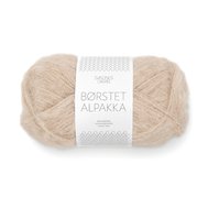 BØRSTET ALPAKKA 3021 Beige