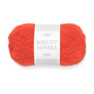 BØRSTET ALPAKKA 3819 Spicy Orange