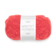 BØRSTET ALPAKKA 4008 Poppy BØRSTET ALPAKKA 4008 Poppy