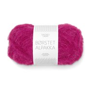 BØRSTET ALPAKKA 4600 Jazzy Pink