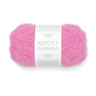 BØRSTET ALPAKKA 4626 Shocking Pink