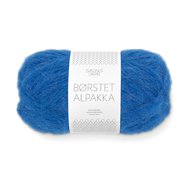 BØRSTET ALPAKKA 6046 Jolly Blue