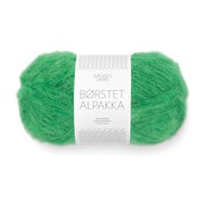 BØRSTET ALPAKKA 8236 Jelly Bean Green