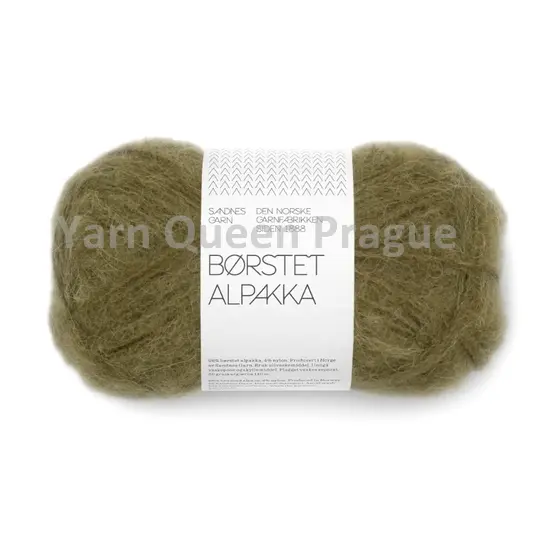 sandnes-garn-borstet-alpakka-9873-dark-olive.webp