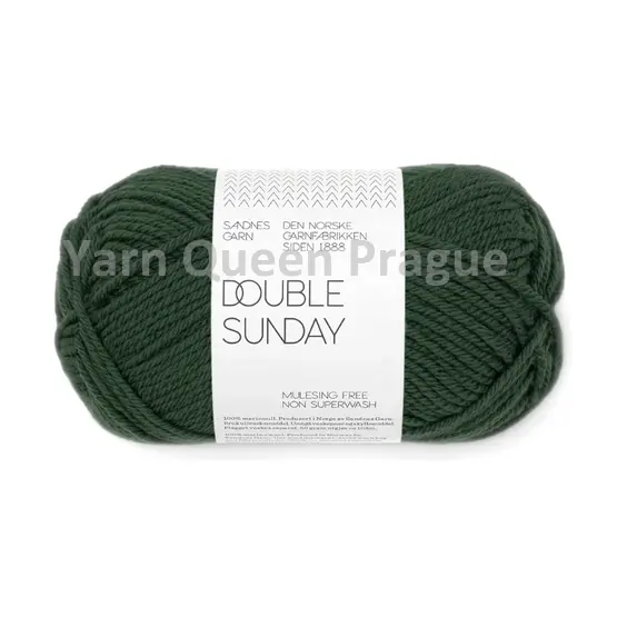 sandnes-garn-double-sunday-8082-skoggronn